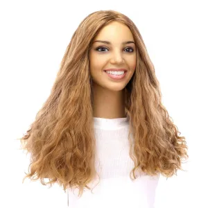 20" Luxe Silk Top Wig #16 Warm Dark Blonde Wavy