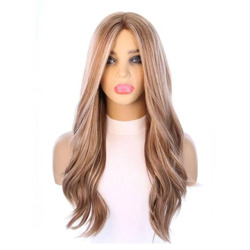 24" Gisele Silk Top Wig Medium Blonde