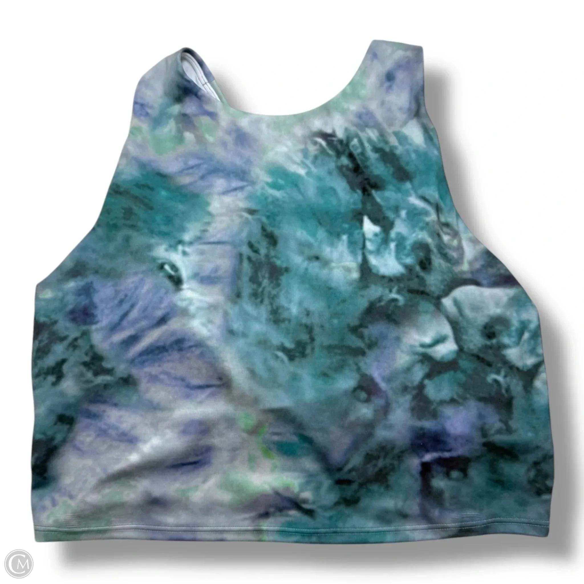 Athletic Bra By Athleta In Tie Dye, Size: M