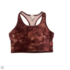 Athletic Bra By Clothes Mentor In Red, Size: M