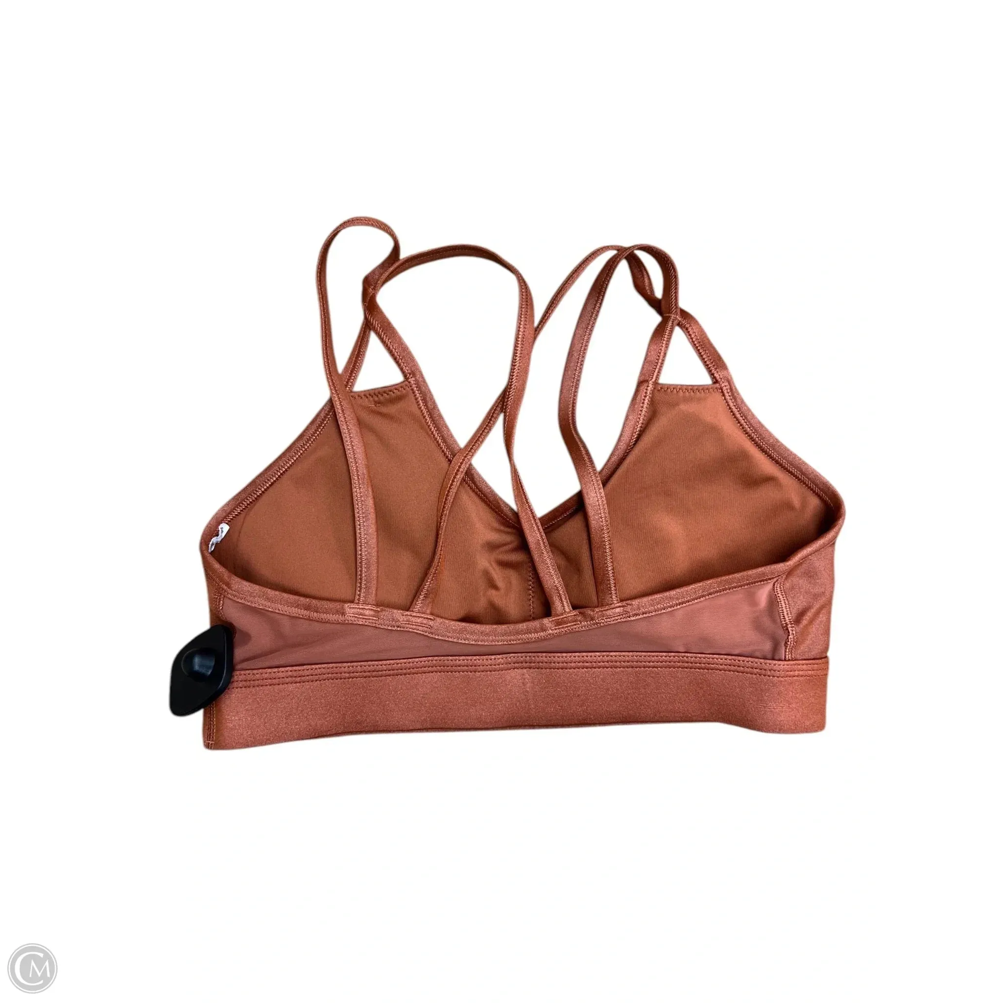 Athletic Bra By Nike In Orange, Size: M
