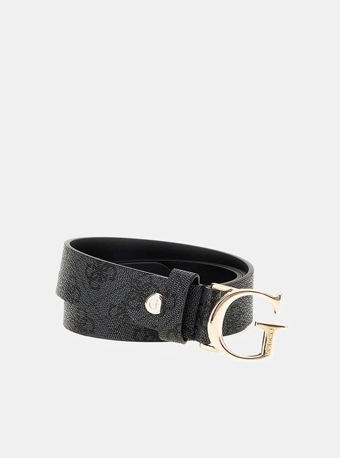 Black Logo Emera Adjustable Belt