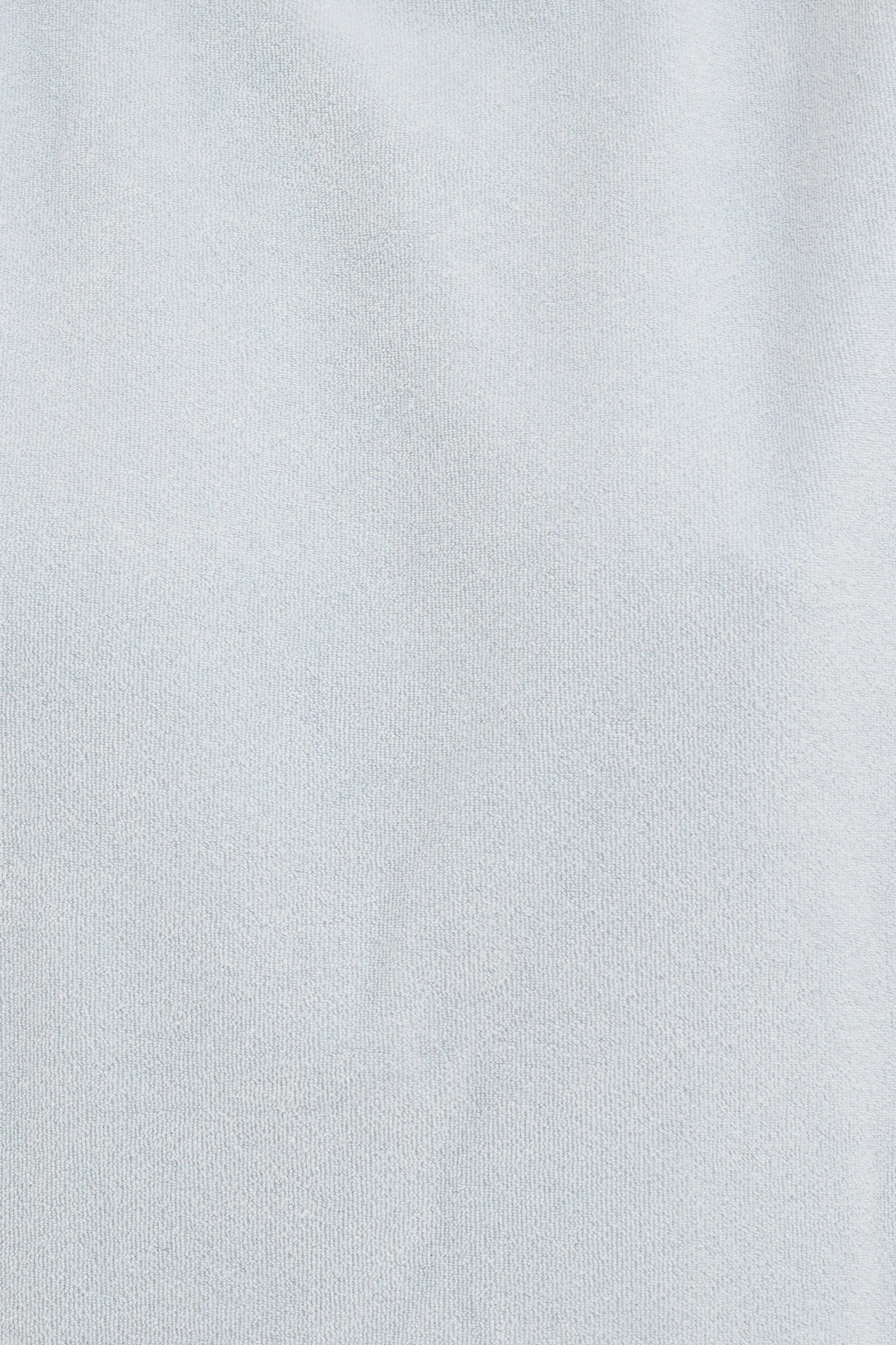 Blue Terry Short Sleeve Top & Shorts Pj Set