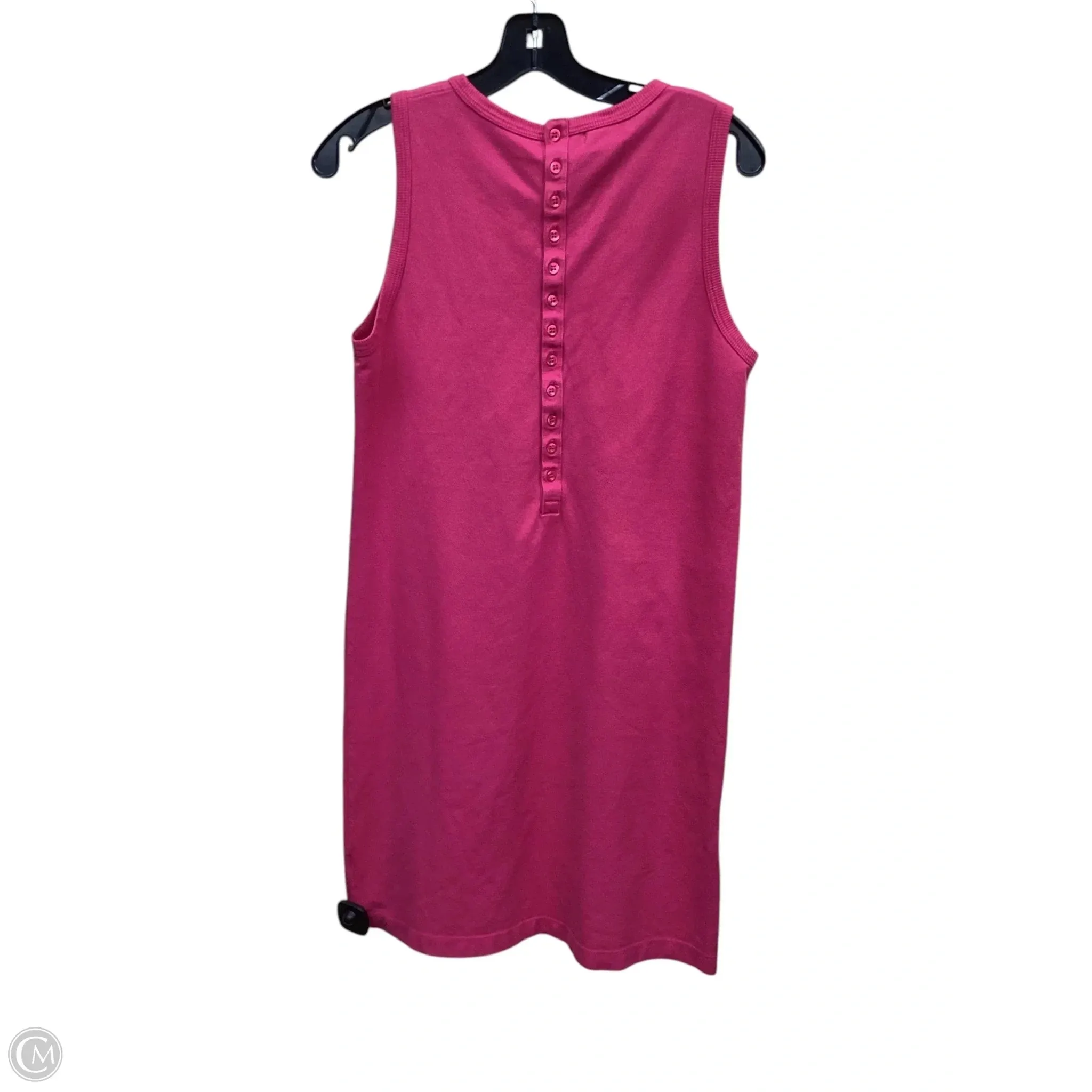 Dress Casual Short By Lacoste In Pink, Size: M