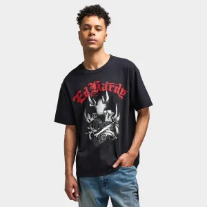 ED HARDY SACRED HEART VTG TEE / BLACK