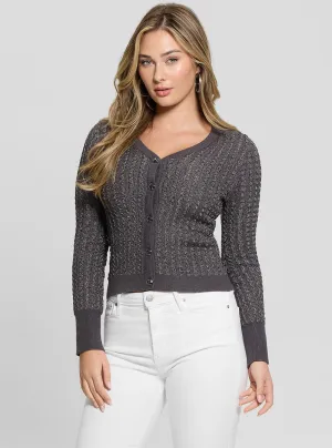 Grey Josie Knit Cardigan