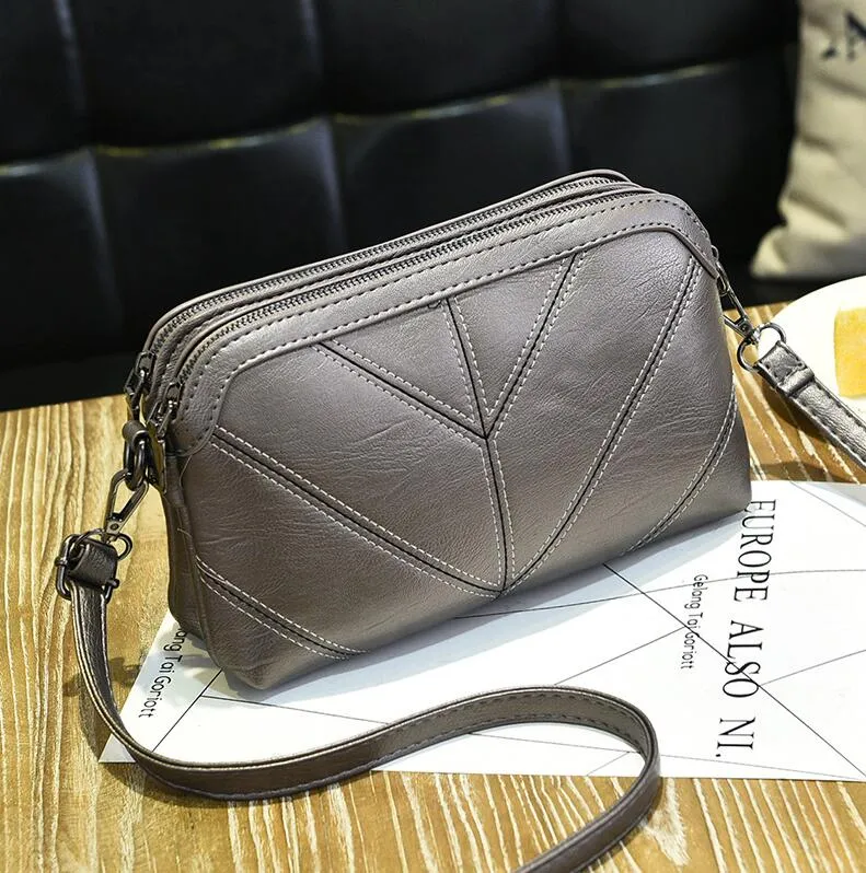 High Quality Women Handbag Luxury Messenger Bag Soft Faux Leather Shoulder Bag