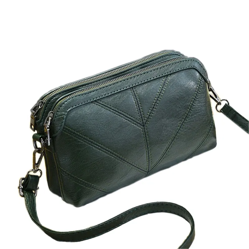 High Quality Women Handbag Luxury Messenger Bag Soft Faux Leather Shoulder Bag