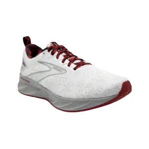 Levitate 6 - White/Red/Silver (D Width)