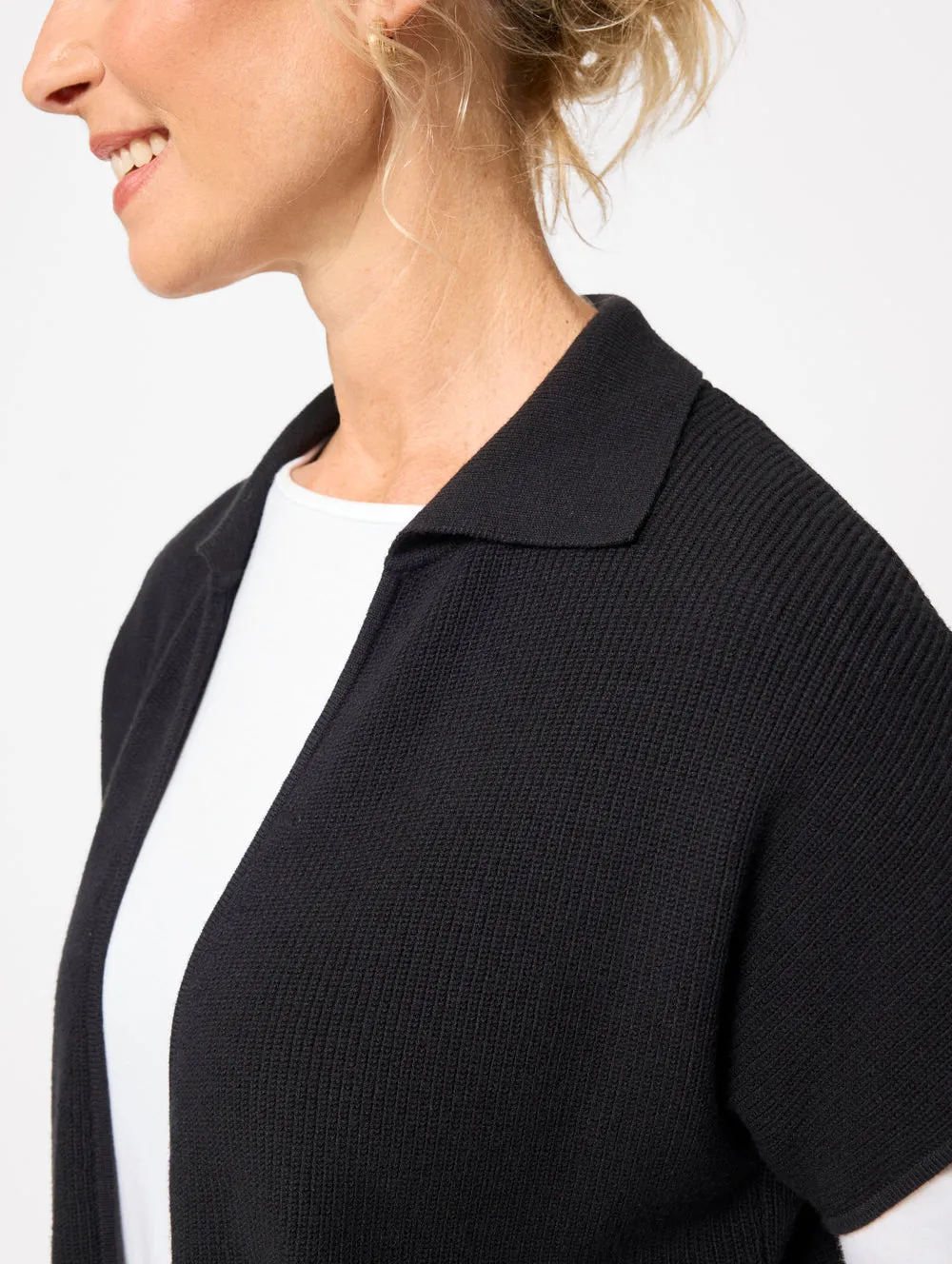 Nicoline Sleeveless Cardigan