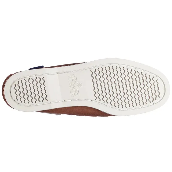 Sebago - Brown Tan Docksides Portland Crazy H Woman