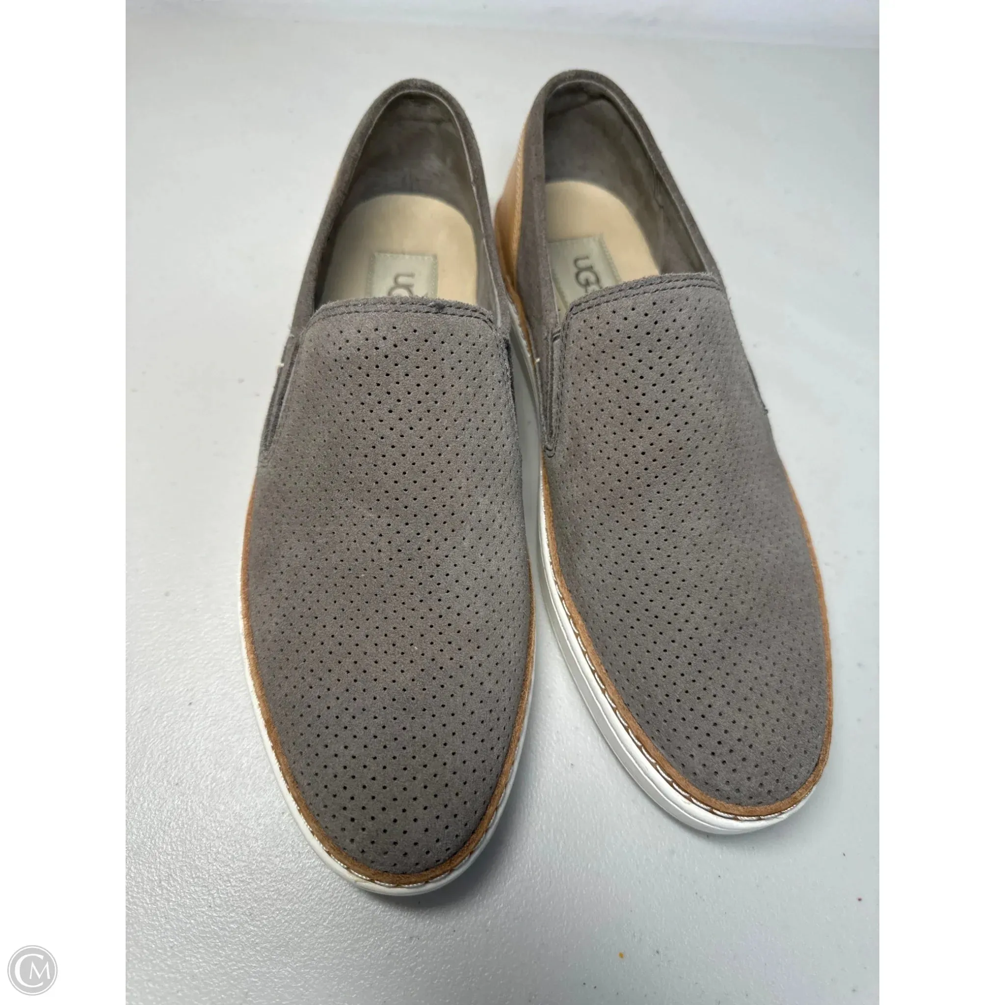 Shoes Designer By Ugg In Taupe, Size: 8