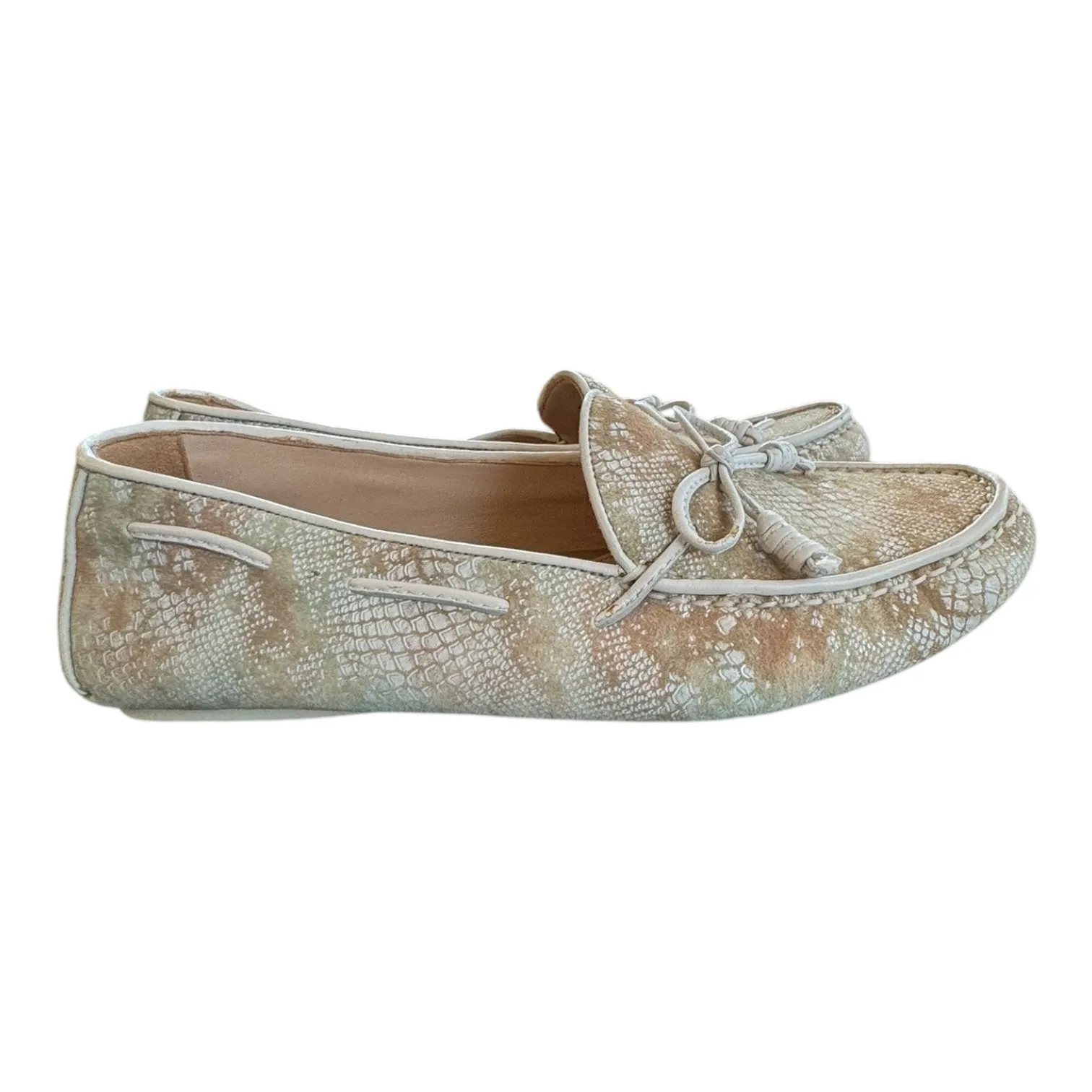 Shoes Flats By Johnston & Murphy In Animal Print, Size:6.5