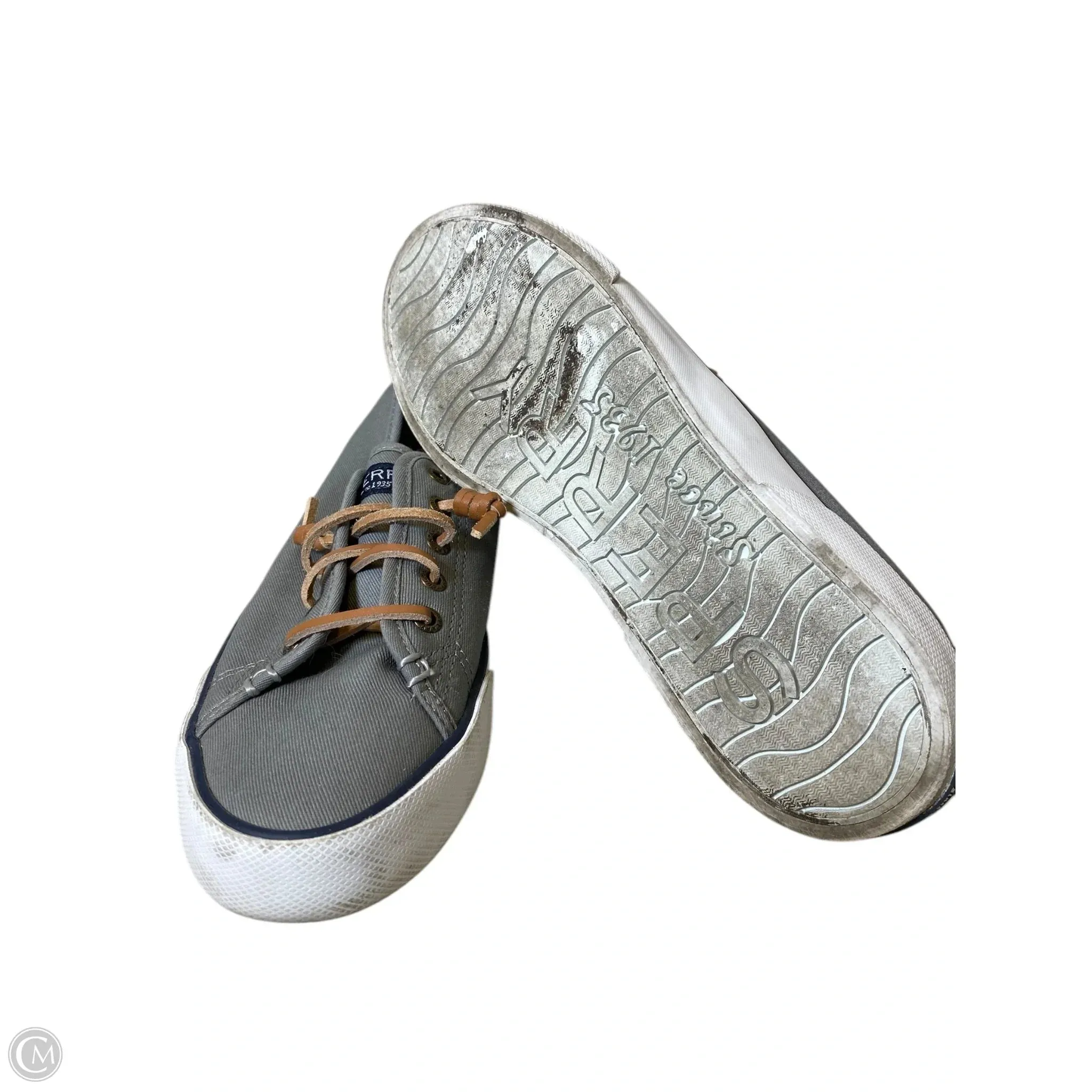 Shoes Flats By Sperry In Grey, Size: 6.5