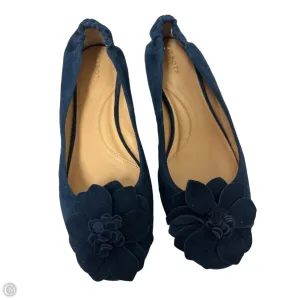 Shoes Flats By Talbots In Navy, Size: 9