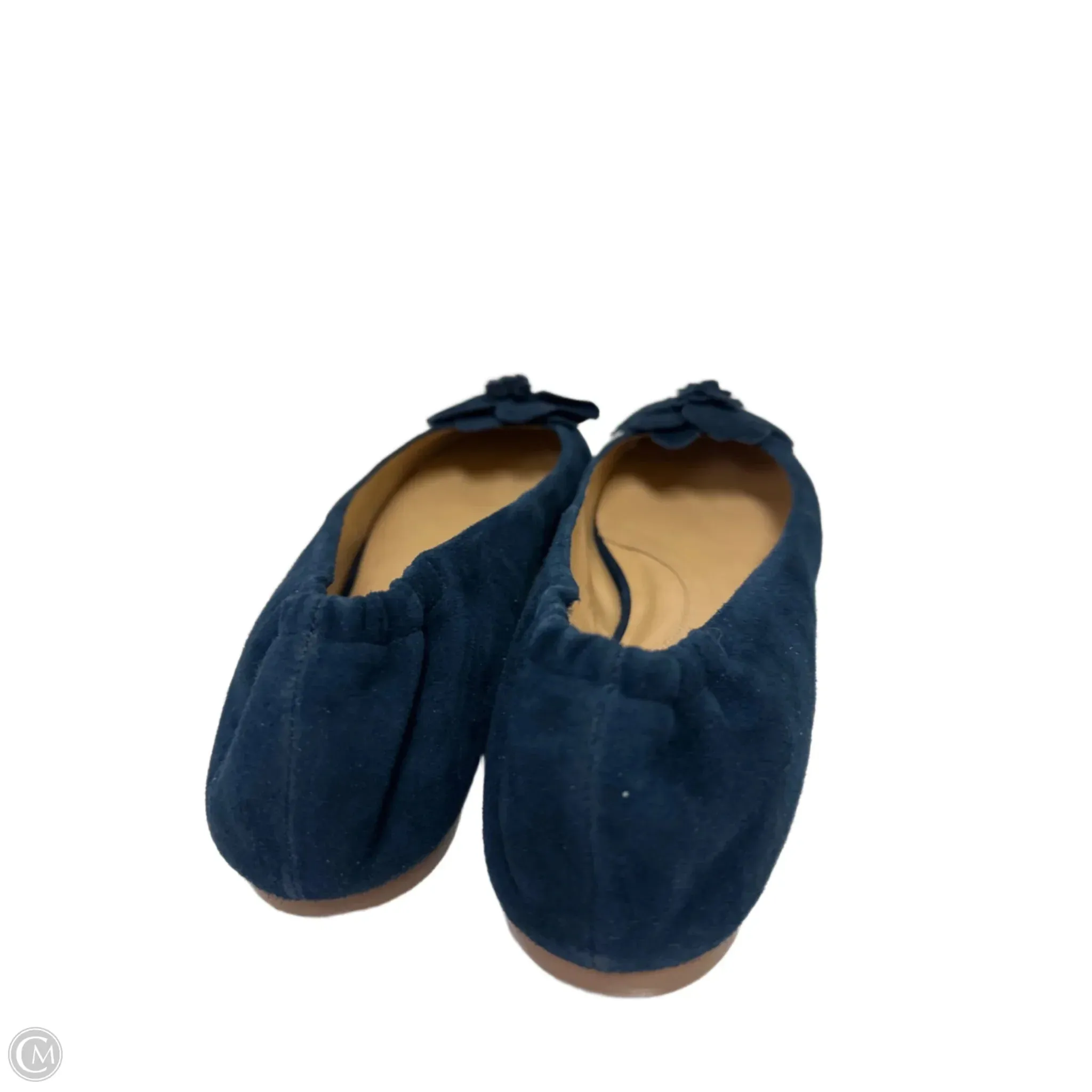 Shoes Flats By Talbots In Navy, Size: 9