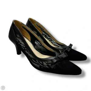 Shoes Heels Kitten By Clothes Mentor In Black, Size: 7
