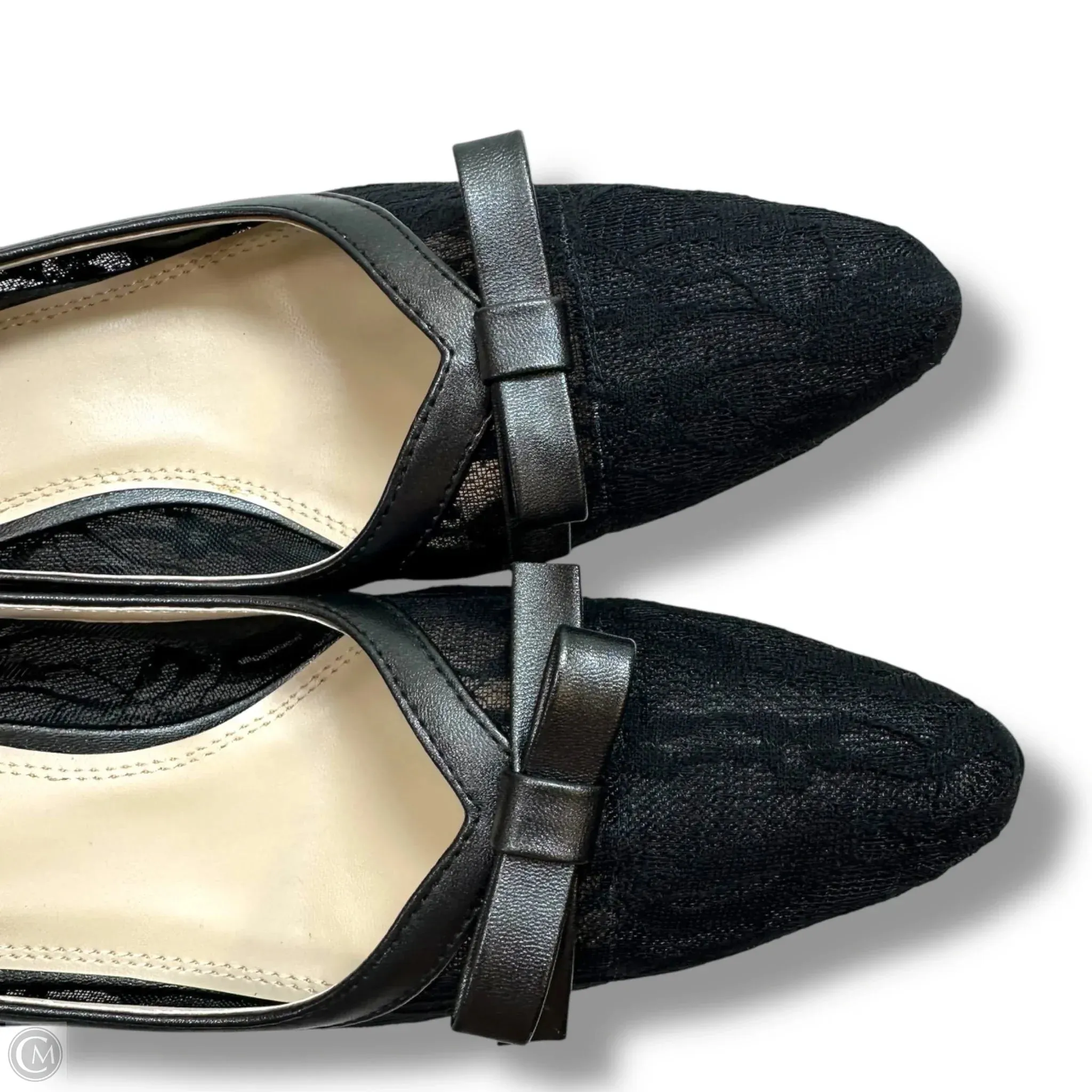 Shoes Heels Kitten By Clothes Mentor In Black, Size: 7