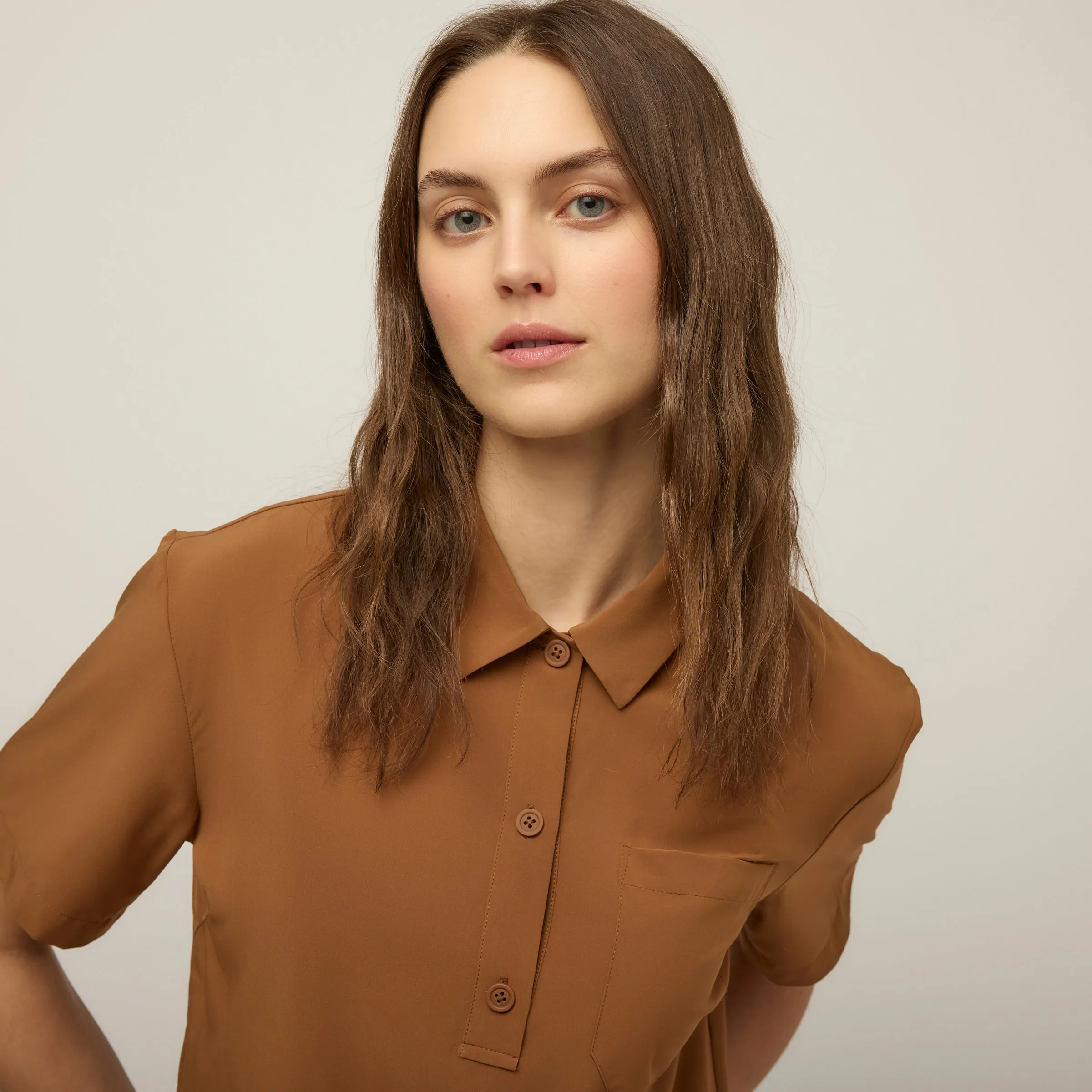 Short Sleeve Tech Slk Polo