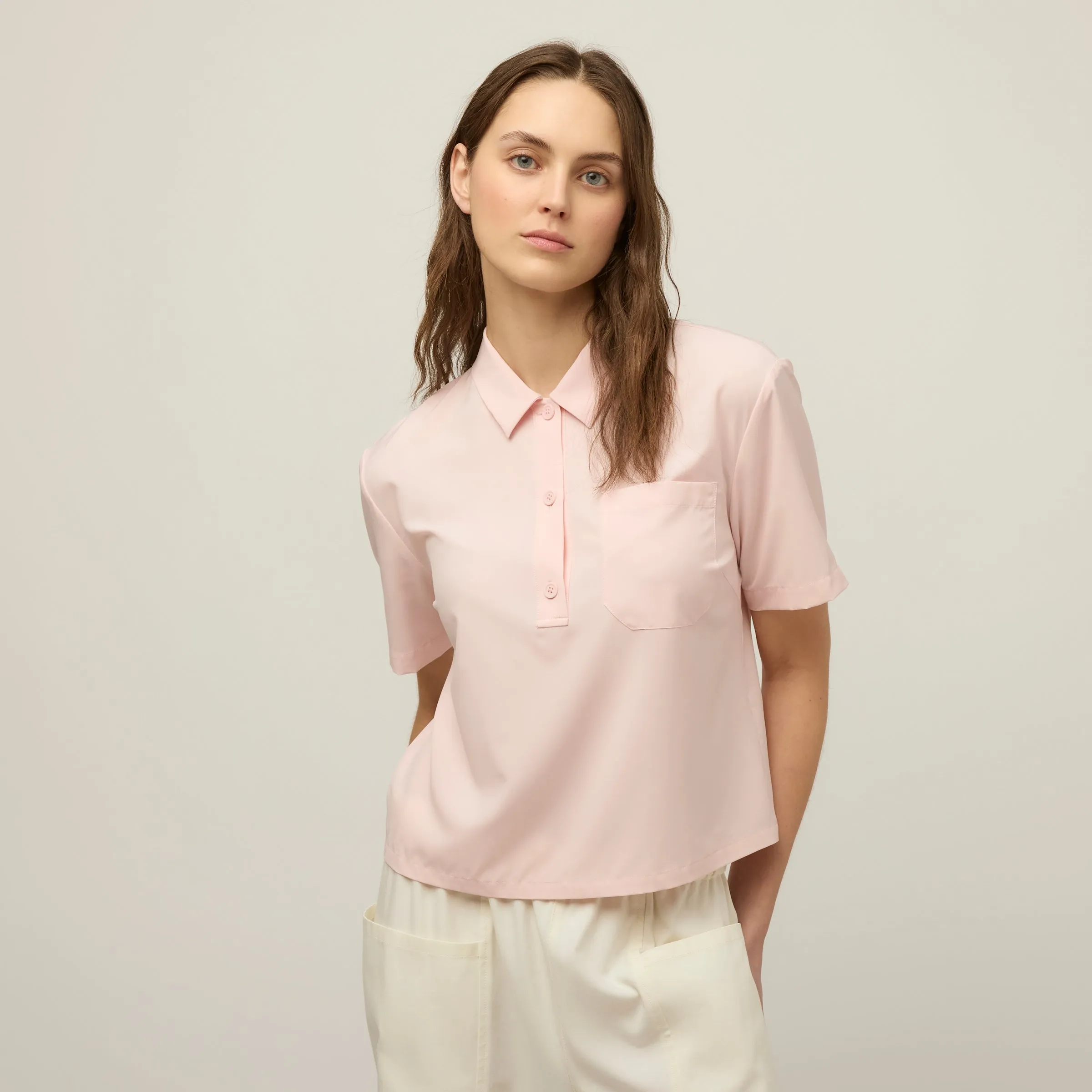 Short Sleeve Tech Slk Polo