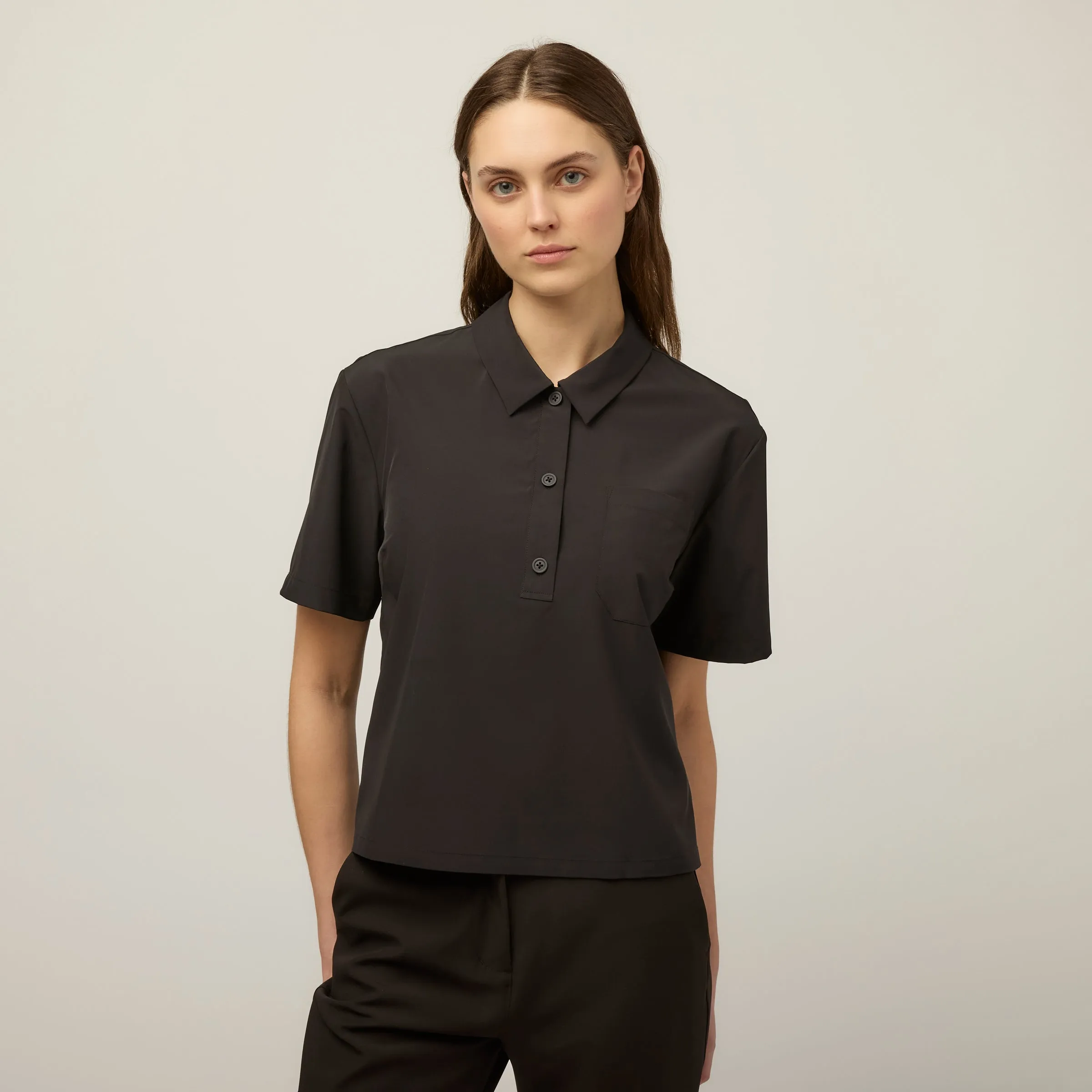 Short Sleeve Tech Slk Polo
