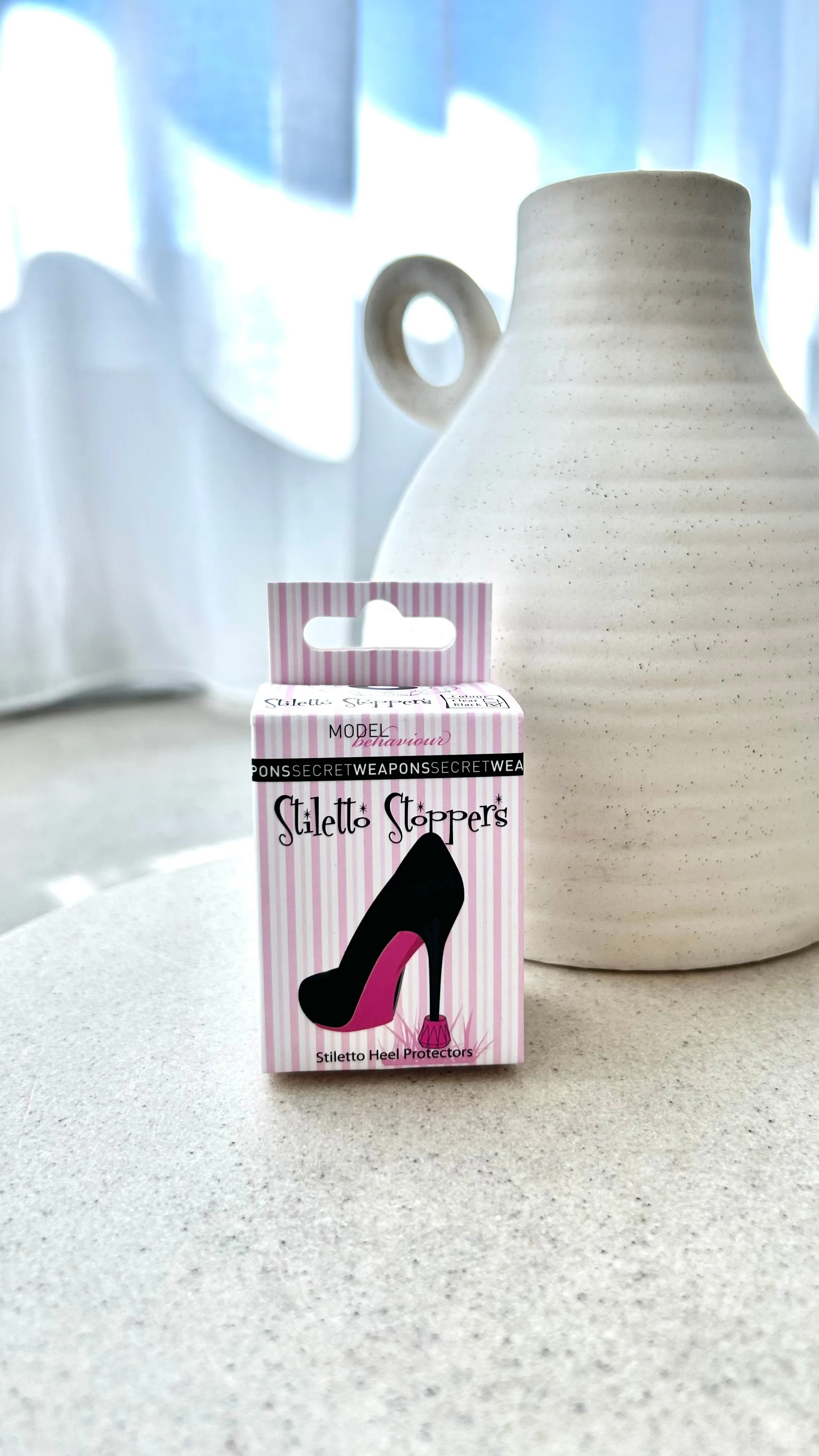 Stiletto Stoppers High Heel Protectors - Clear
