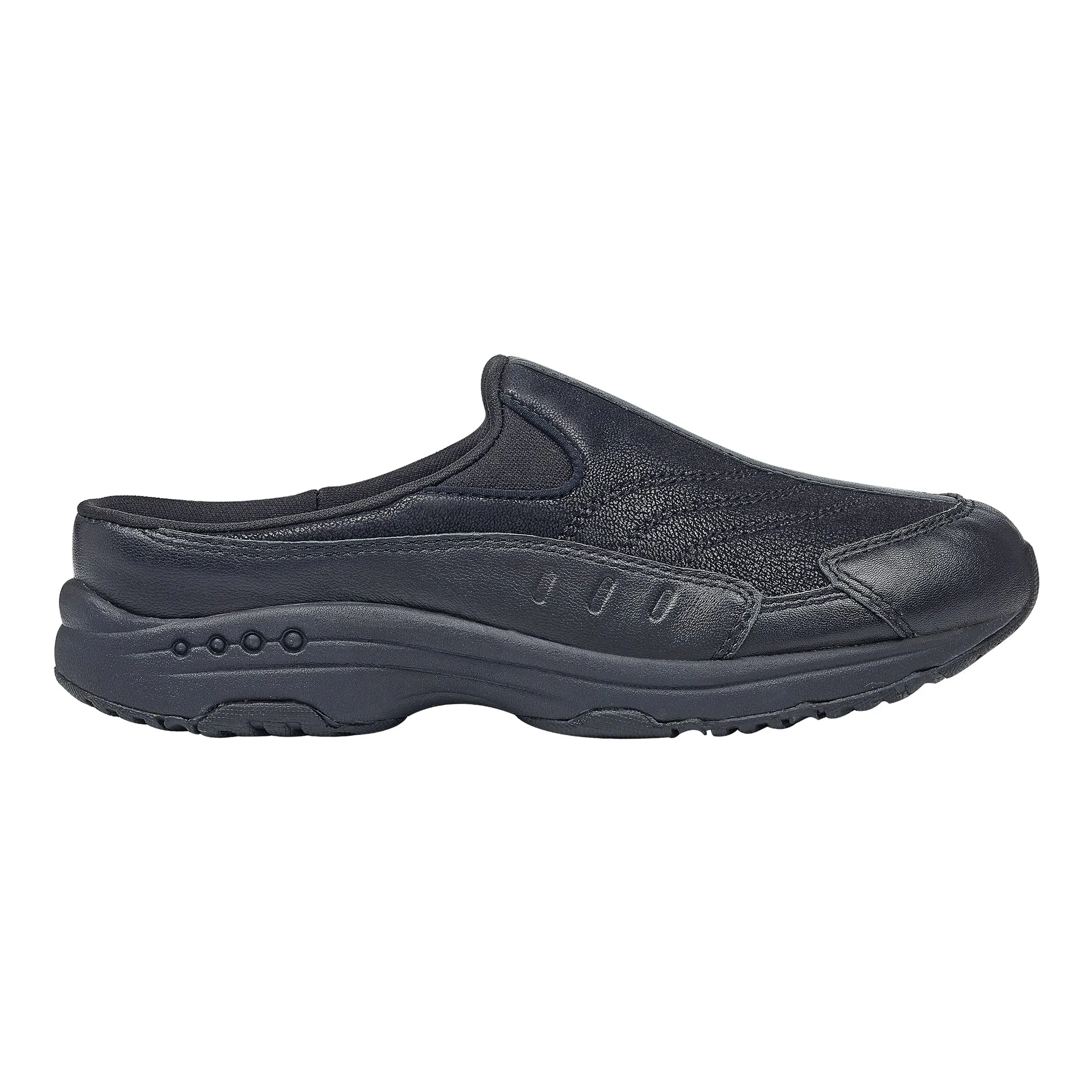 Traveltime Leather Clogs
