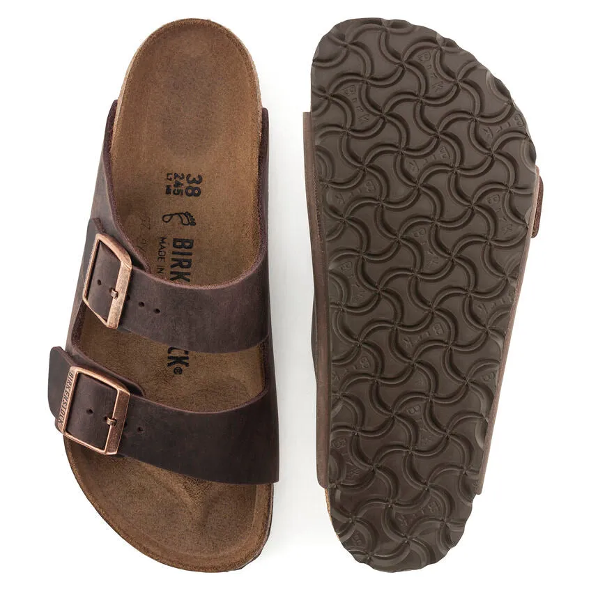 Unisex Arizona Oiled Leather Habana Medium/Narrow
