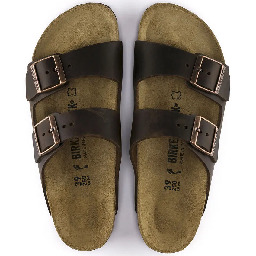 Unisex Arizona Oiled Leather Habana Medium/Narrow