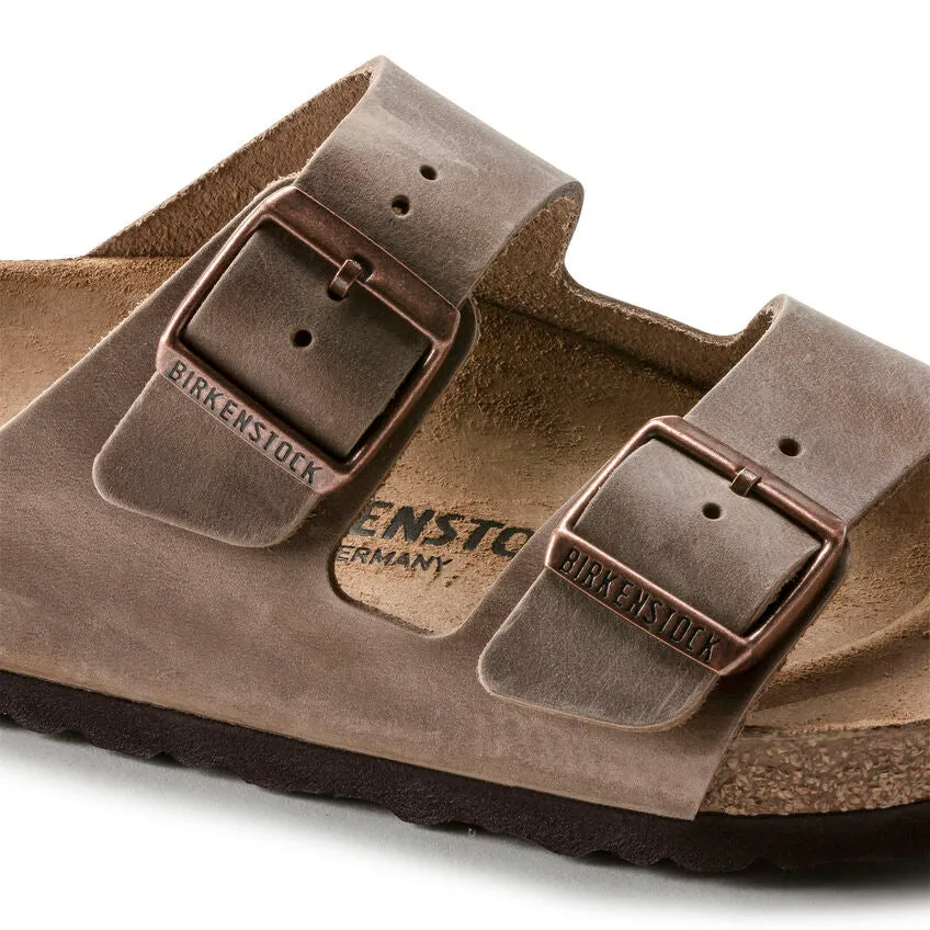 Unisex Arizona Oiled Leather Tobacco Regular/Wide