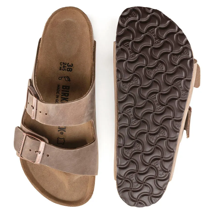 Unisex Arizona Oiled Leather Tobacco Regular/Wide