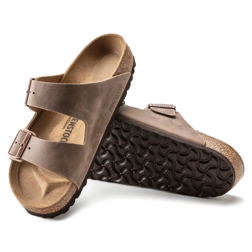 Unisex Arizona Oiled Leather Tobacco Regular/Wide