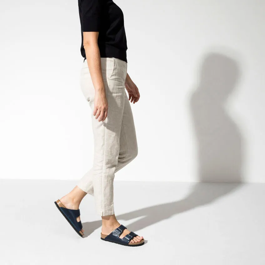 Unisex Arizona Soft Footbed Oiled Leather Blue Medium/Narrow