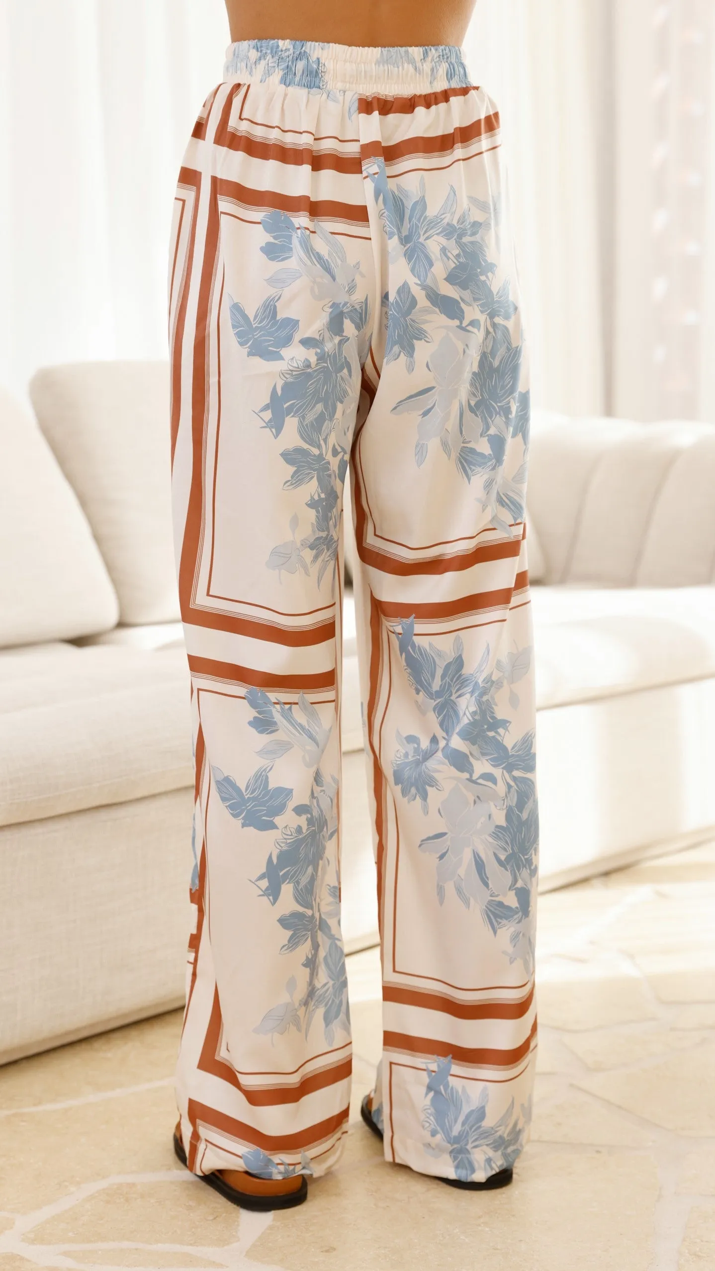 Valene Pants - Amore Print