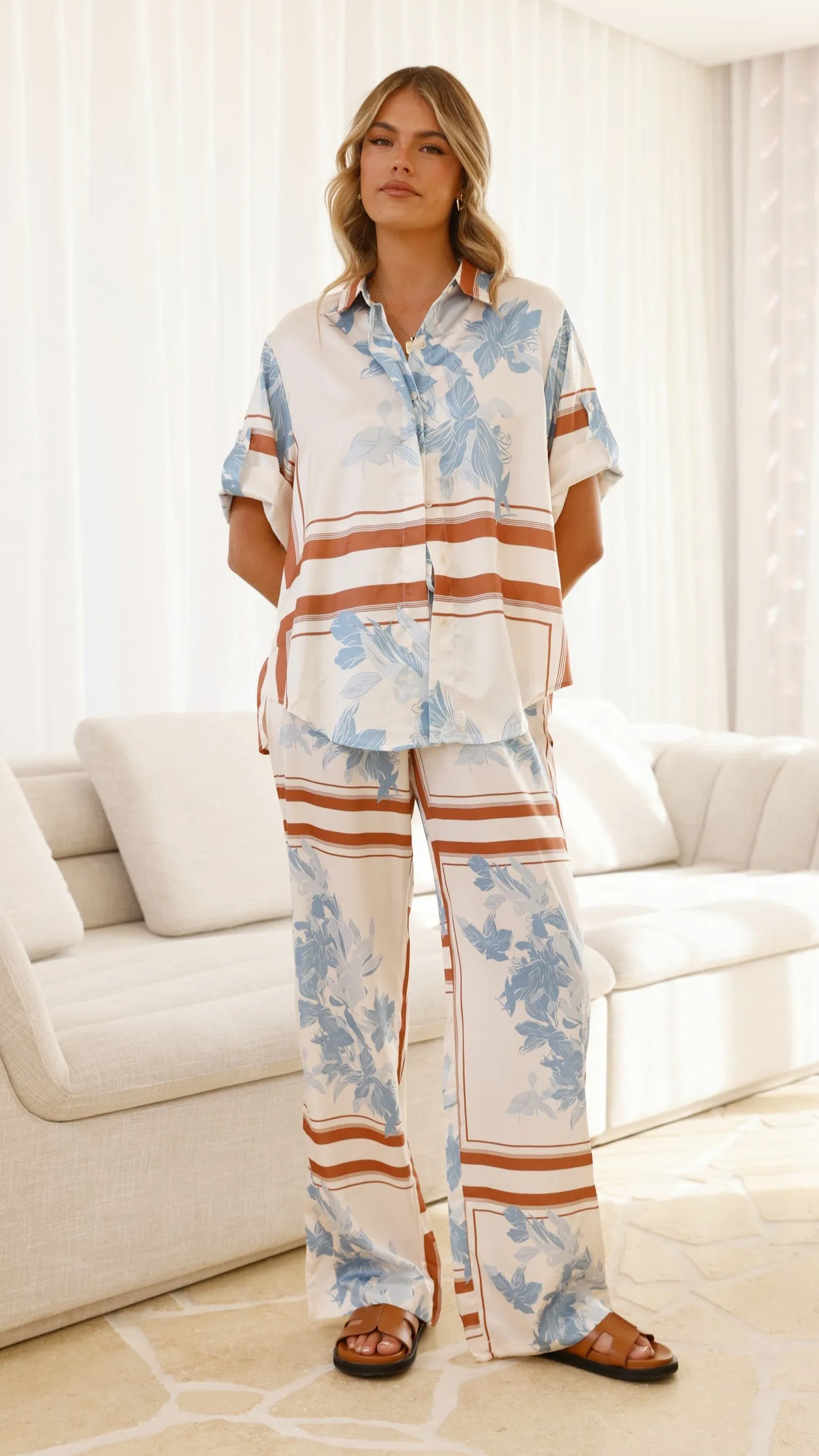 Valene Pants - Amore Print