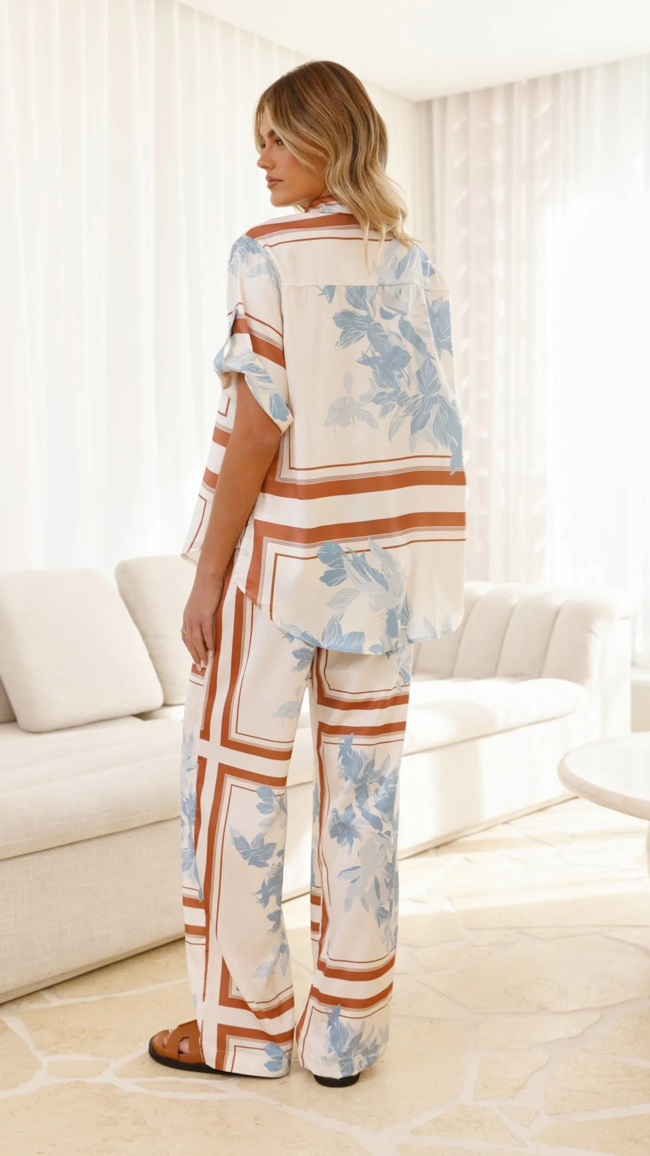 Valene Pants - Amore Print