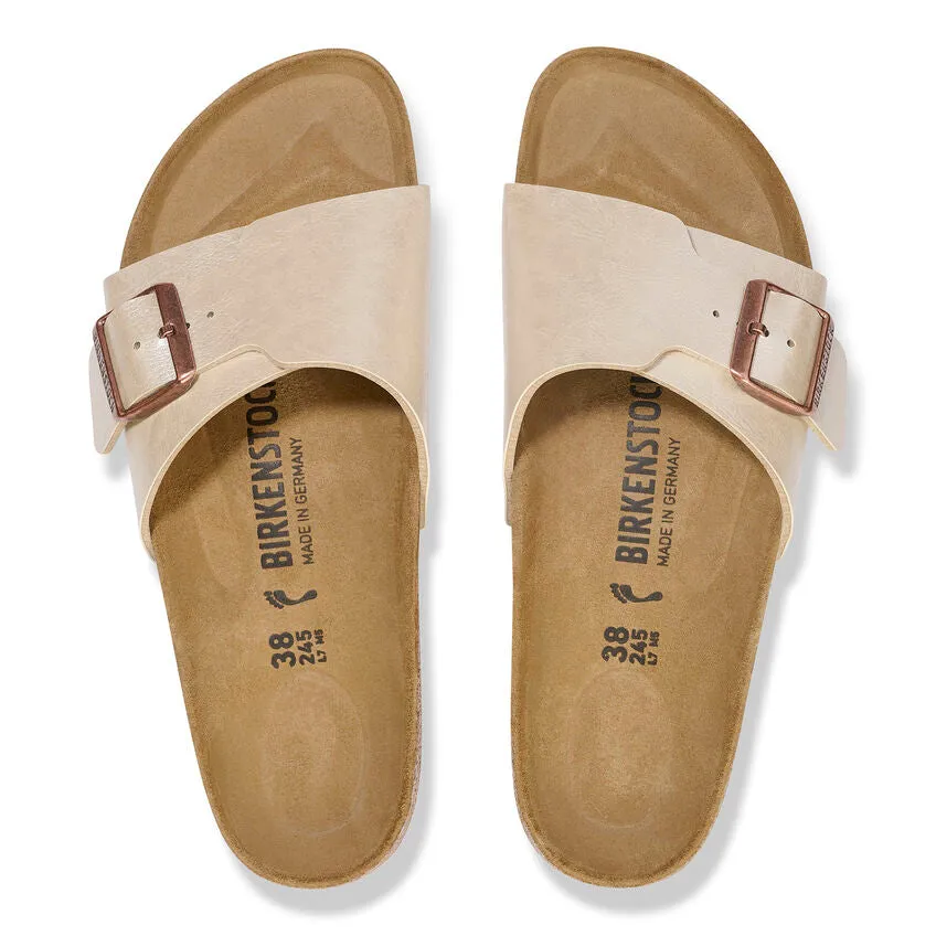 Women's Catalina Birko-Flor Graceful Pearl White Medium/Narrow