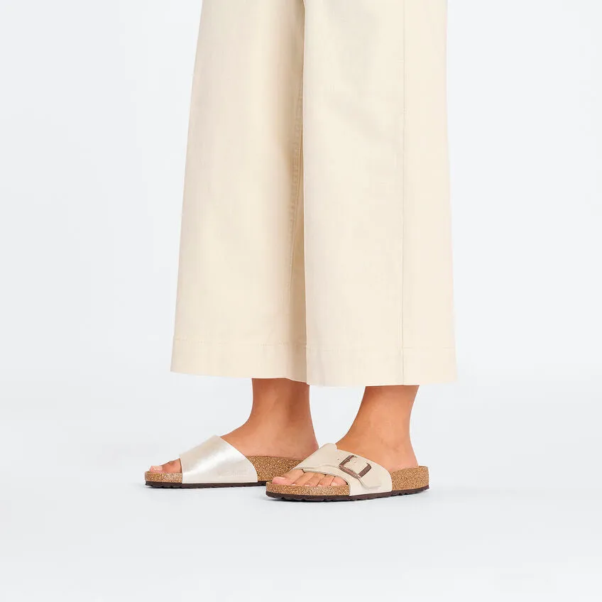 Women's Catalina Birko-Flor Graceful Pearl White Medium/Narrow