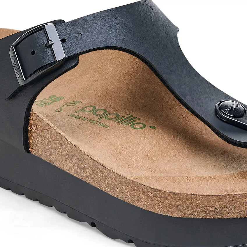 Women's Gizeh Flex Platform Birko-Flor Black Regular/Wide