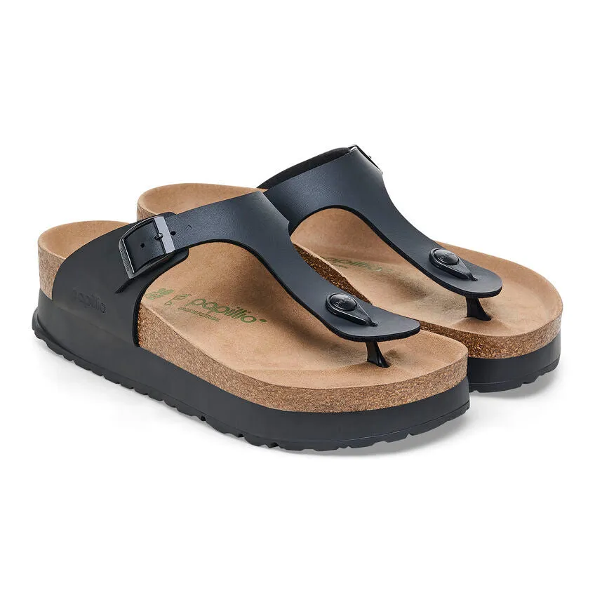 Women's Gizeh Flex Platform Birko-Flor Black Regular/Wide