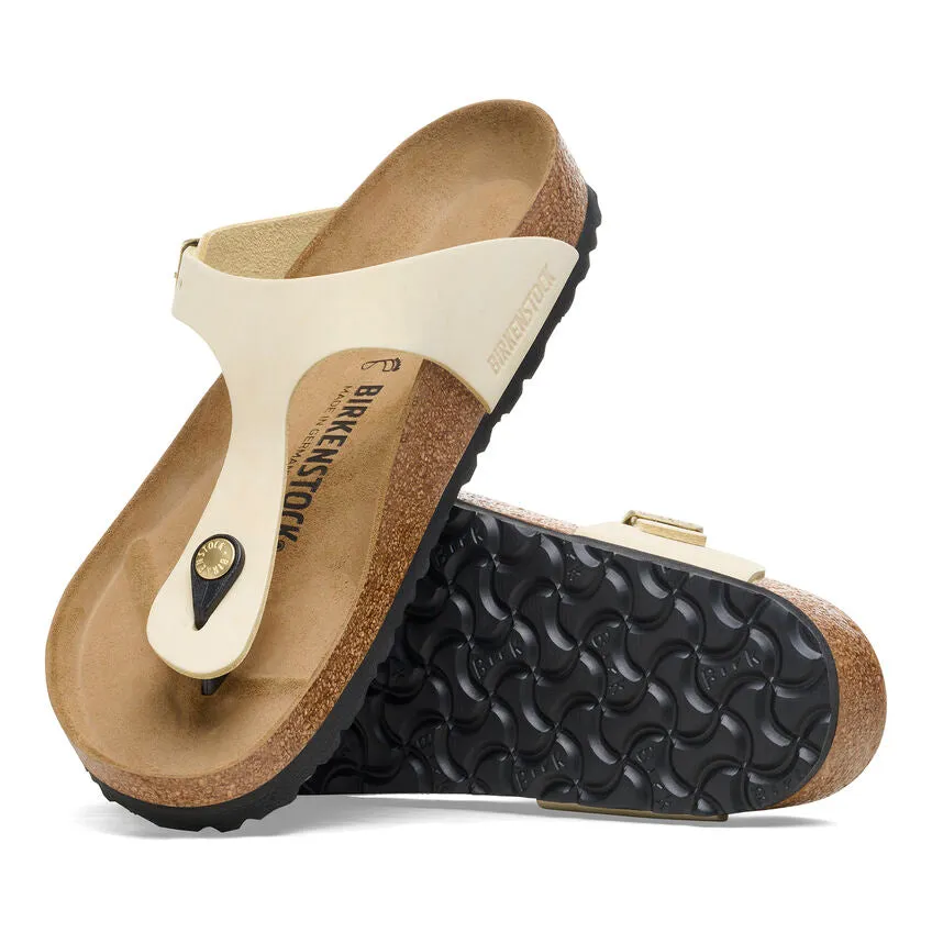 Women's Gizeh Nubuck Leather Ecru Regular/Wide