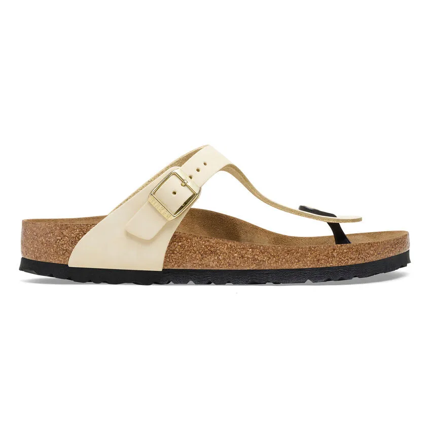 Women's Gizeh Nubuck Leather Ecru Regular/Wide
