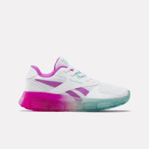 Zig 'n Glow 2 Elastic Lace Running Shoes - Little Kids
